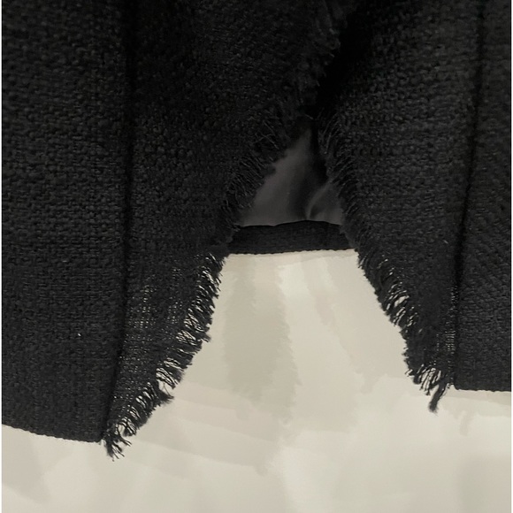 Karl Lagerfeld Asymmetrical Blazer Black NEW Size Large - Picture 5 of 6